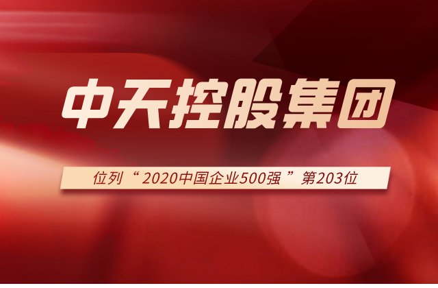AG尊龙凯时控股集团列2020中国企业500强第203位！